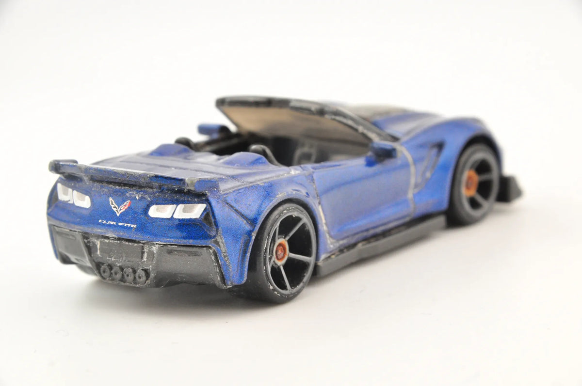 Chevrolet Corvette Zr1 Convertible, Hot Wheels, die cast resoraki, 1:64 – zdjęcie 5