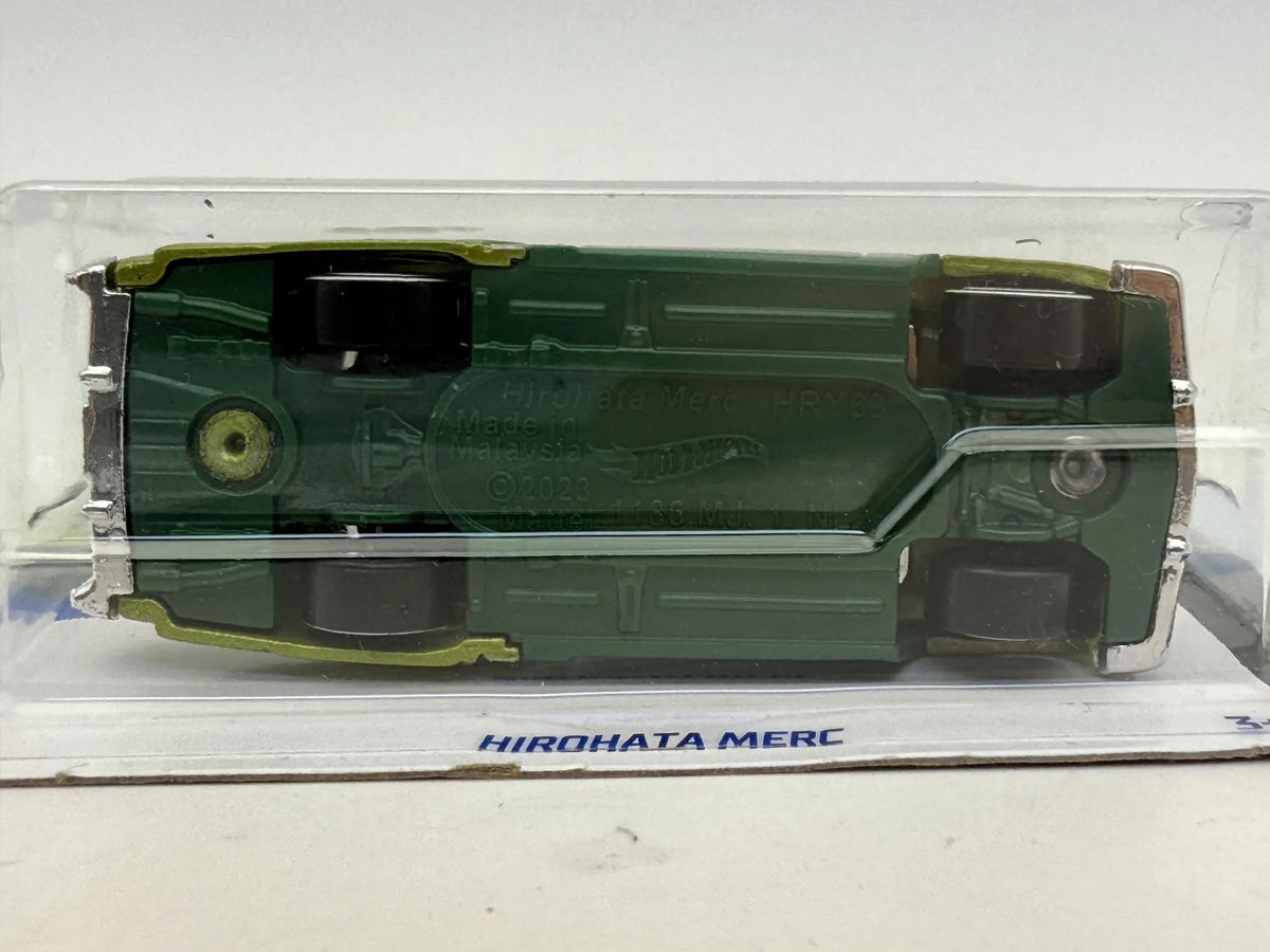 Hirohata Merc Rod Squad Hot Wheels 2024 Green 1:64 – zdjęcie 5