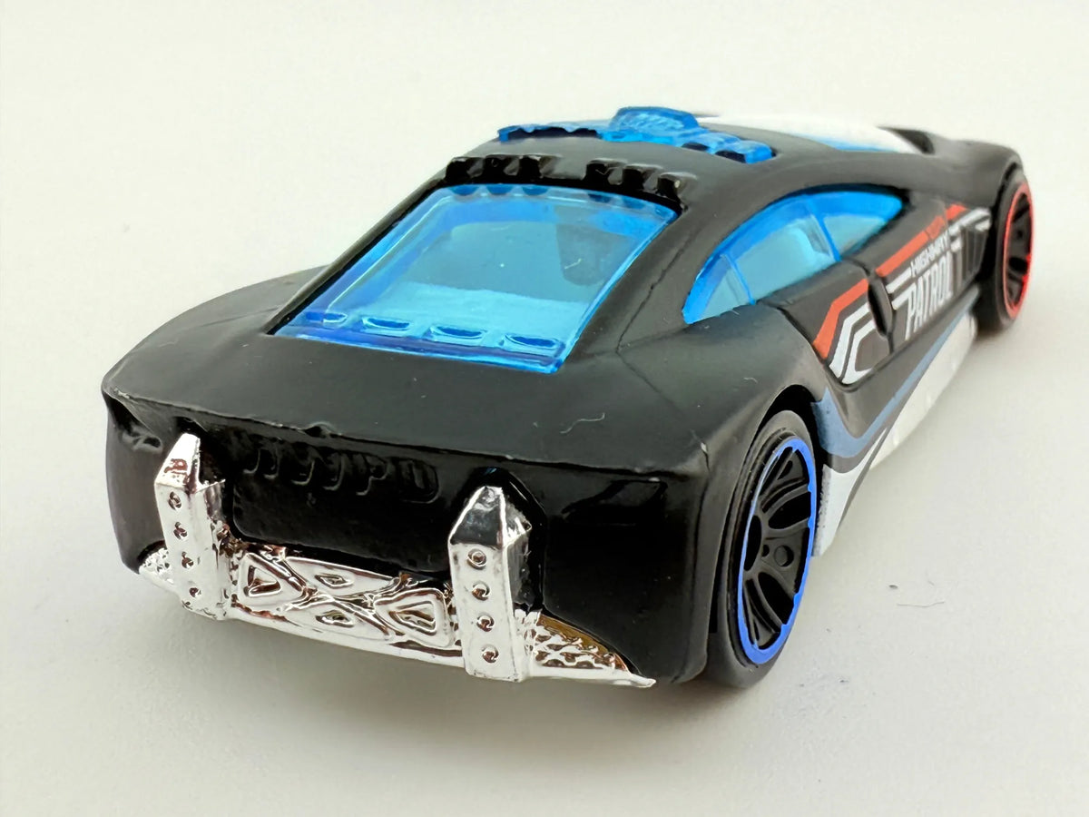 Highway Patrol Hot Wheels 2000 Czarny 1:64 – zdjęcie 5