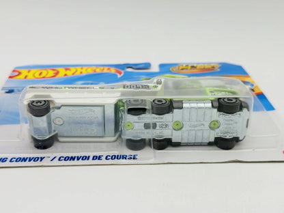 Racing Convoy Hot Wheels 2025 1:64 Ciężarówka Blister Zielony – zdjęcie 5