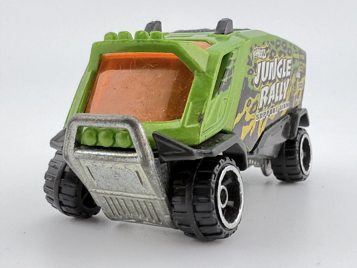 AERO POD, Jungle Rally, Hot Wheels 2014, Die cast LCB00060, Zielony, 1:64 – zdjęcie 5