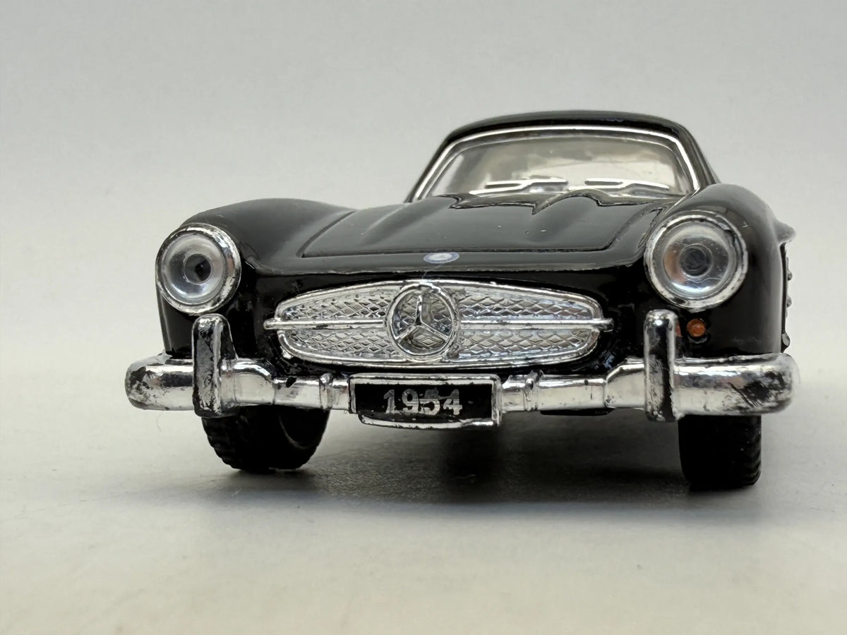 1954 MERCEDES-BENZ 300SL, Kinsmart, Die cast KT5346, Czarny, 1:33, Resoraki – zdjęcie 5