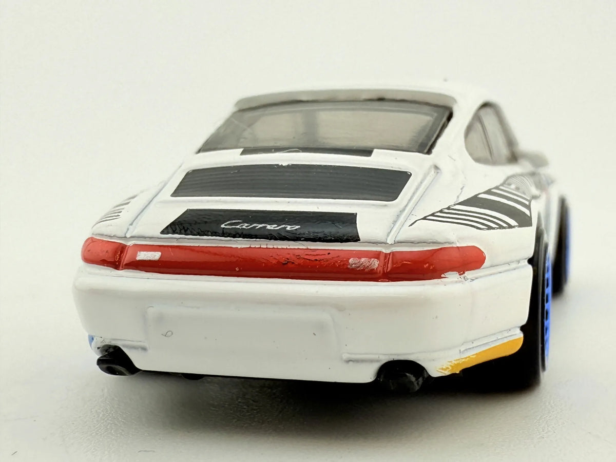 Porsche Carrera Hot Wheels Biały 1:64 – zdjęcie 5