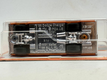 1966 Dodge Charger Superfast Matchbox 2021 Pomarańczowy 1:64 – zdjęcie 5