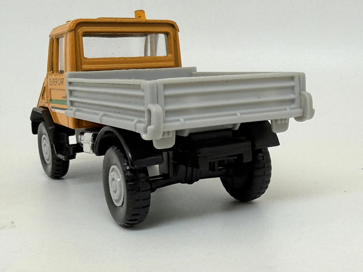 JAK MERCEDES-BENZ UNIMOG 406, Welly, Die cast NO.94625 Żółty 1:60, Resoraki – zdjęcie 5