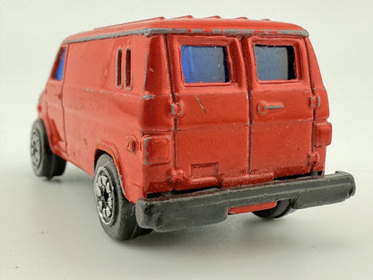 U.S. VAN, Stare Welly, Vintage Die cast No.1112, Czerwony, 1:64, Resoraki – zdjęcie 5