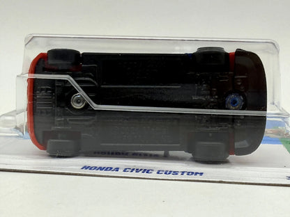 HONDA CIVIC CUSTOM Hw Reverse Rake Hot Wheels 2025 Niebieski 1:64 – zdjęcie 5
