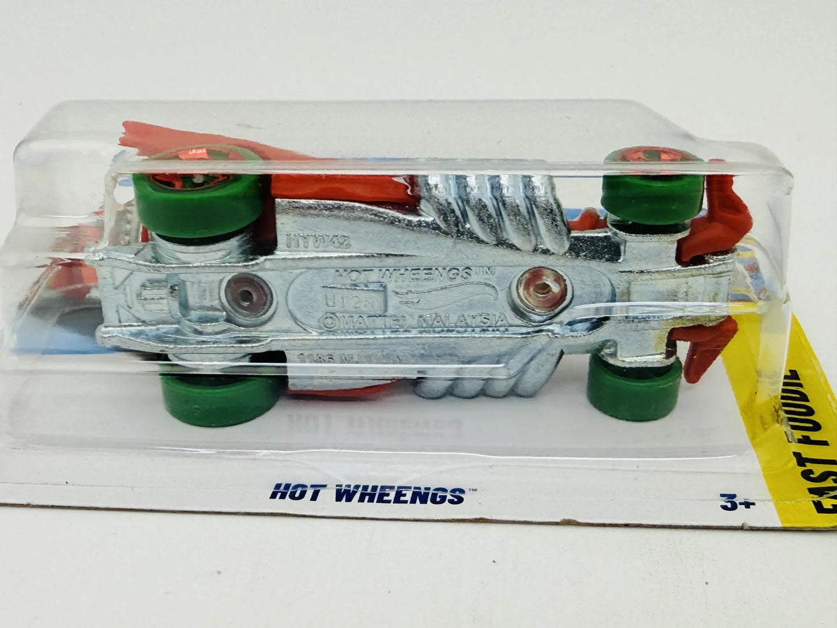 Hot Wheengs Hot Wheels 2025 Fast Foodie 1:64 Blister Czerwony – zdjęcie 5