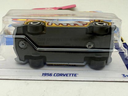 1956 Corvette HW Screen Time Hot Wheels 2021 Srebrny 1:64 – zdjęcie 5