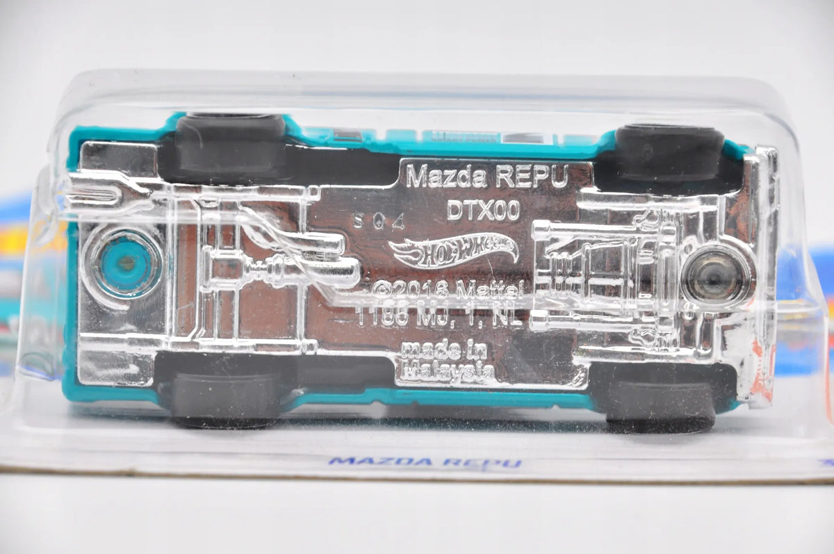 Mazda Repu Hot Wheels 2023 Turkusowy 1:64 – zdjęcie 5