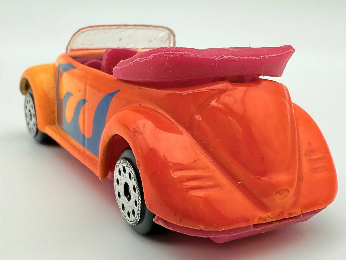 CUSTOM VW BUG BEETLE, Zylmex, Garbus, Die cast D106, Pomarańczowy, 1:64 – zdjęcie 5