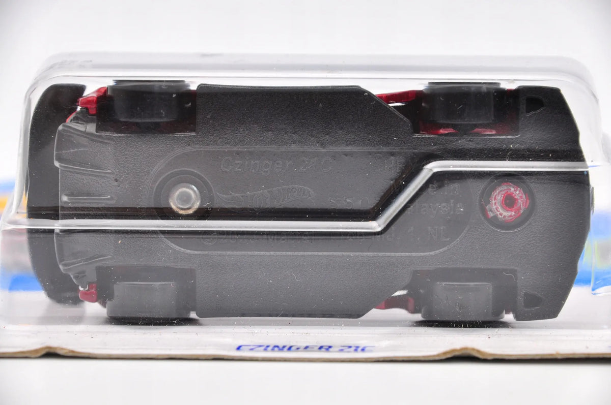 CZINGER 21C, Hot Wheels 2024, Resoraki, Die cast HTC92-N521, Czerwony, 1:64 – zdjęcie 5