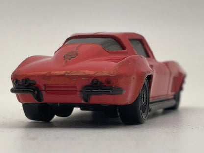 1966 CHEVY CORVETTE, Hot Wheels 2016, Die cast FF024 FCN87, Czerwony, 1:64, – zdjęcie 5