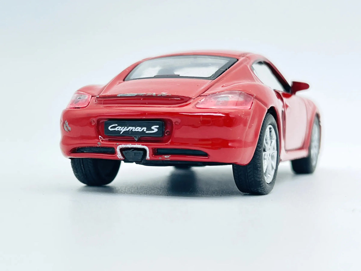 Porsche Cayman S, Welly, Resoraki, die cast, 1:43 – zdjęcie 5