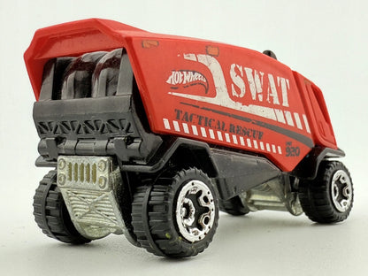 AERO POD, SWAT, Hot Wheels 2014, Resoraki, Die cast K05, Czerwony, 1:64 – zdjęcie 5