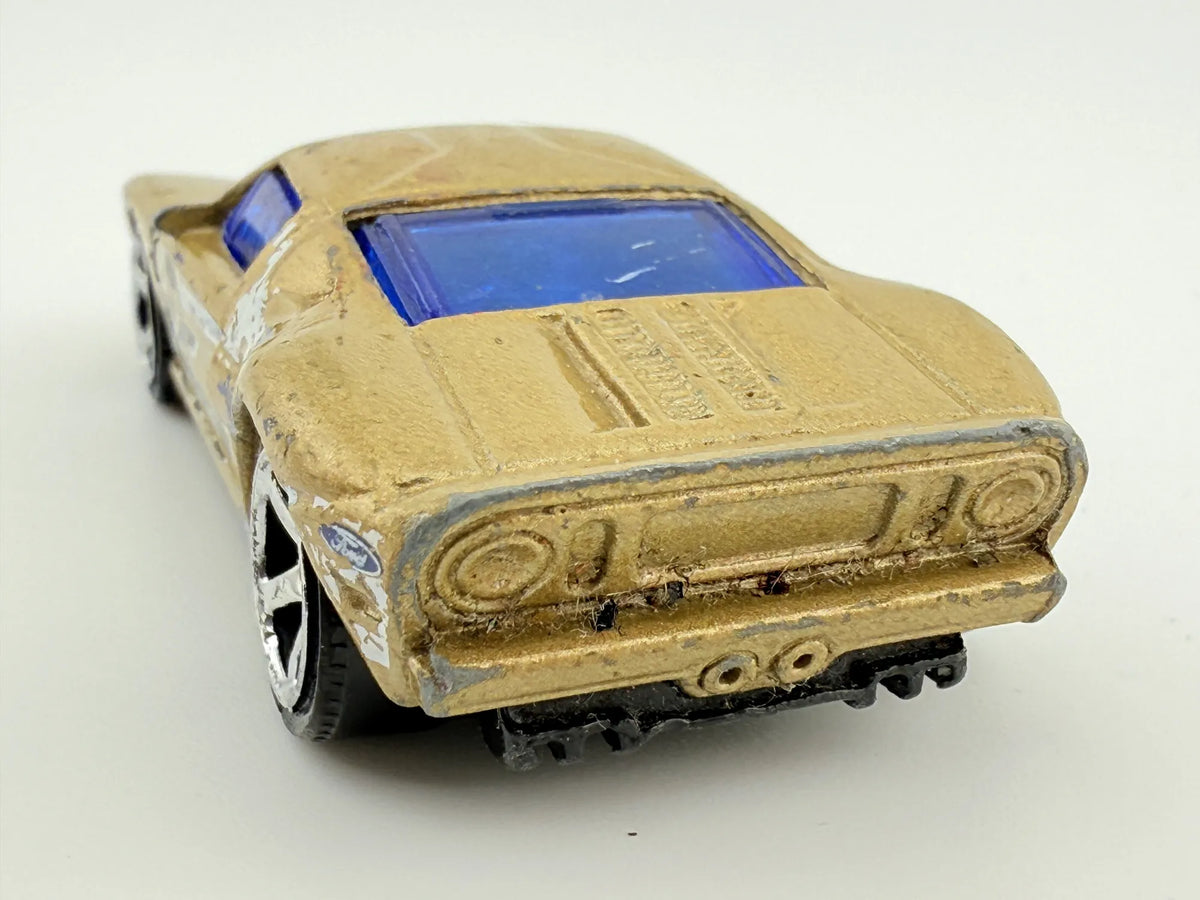 2005 FORD GT, Matchbox 2004, Die cast MB671, Złoty, 1:64, Resoraki – zdjęcie 5
