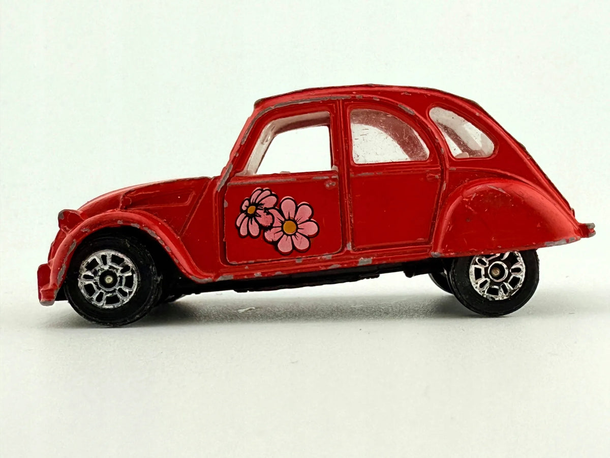 Citroen 2Cv6 Corgi '80 Czerwony 1:64 Made in Gt Britain – zdjęcie 5