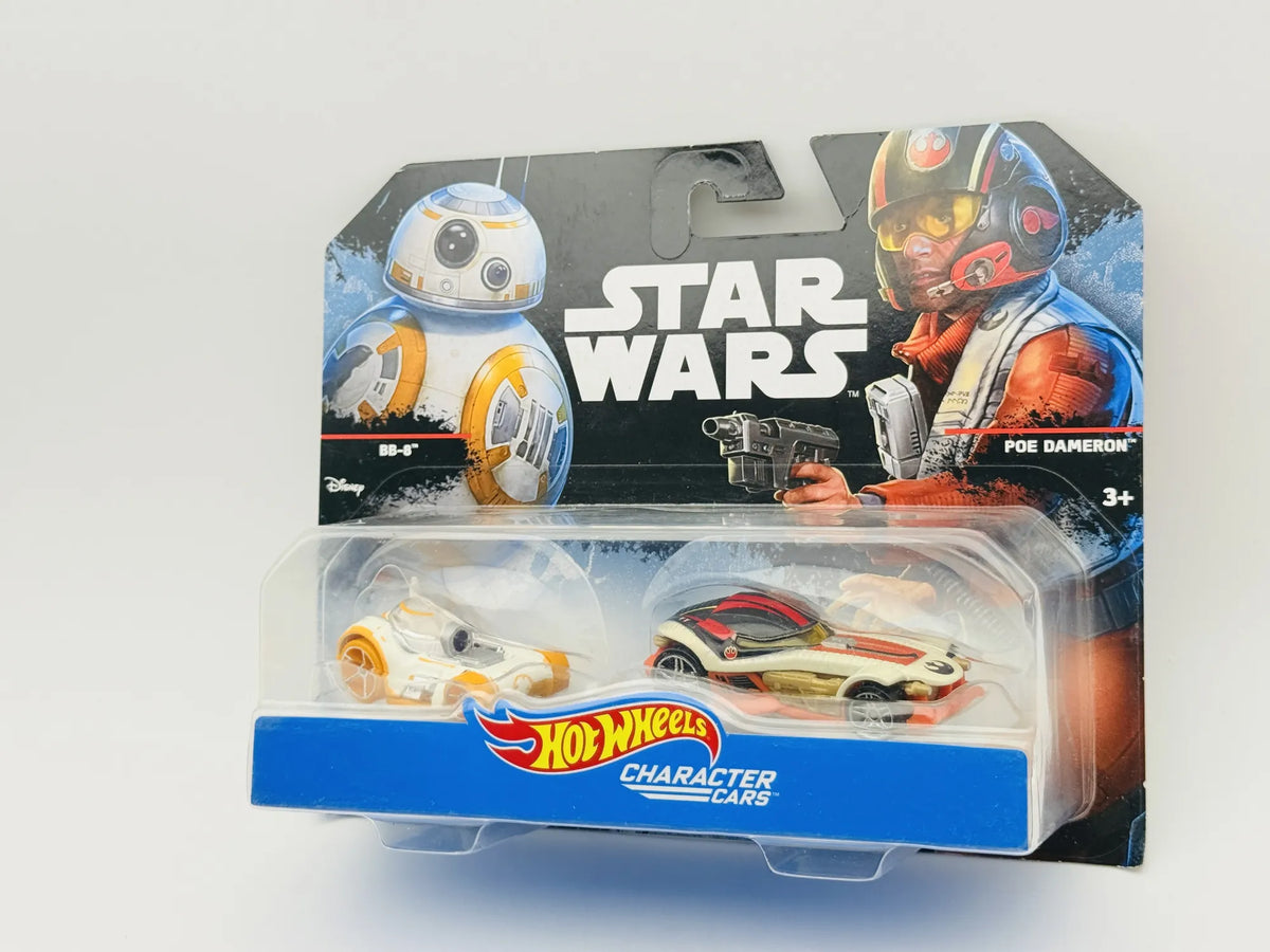 Bb-8 & Poe Dameron Hot Wheels 2014 Star Wars 1:64 Blister – zdjęcie 5
