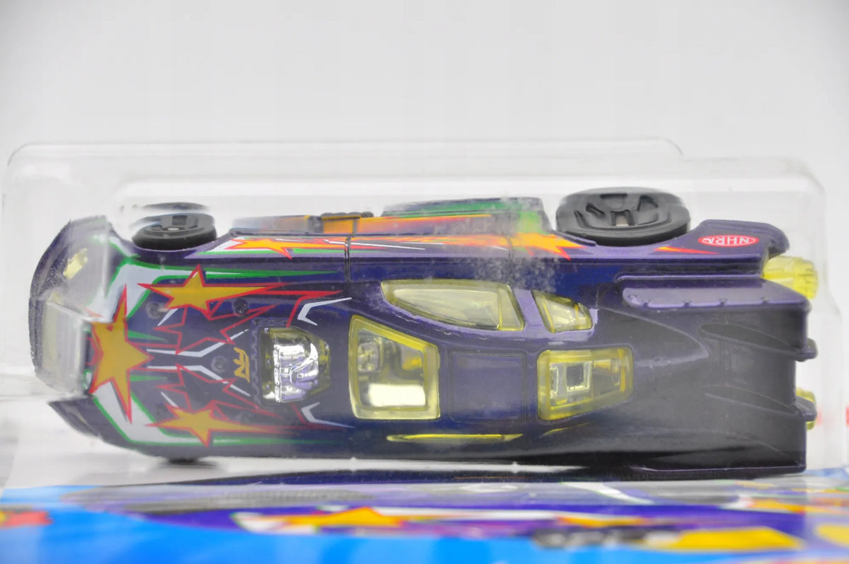 Hw Drag Strip Hw Drag Strip Hot Wheels 2023 Fioletowy 1:64 – zdjęcie 5