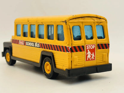 Autobus Vintage School Bus Buddy L '80 Żółty 1:43 Made in Japan Blaszak – zdjęcie 5
