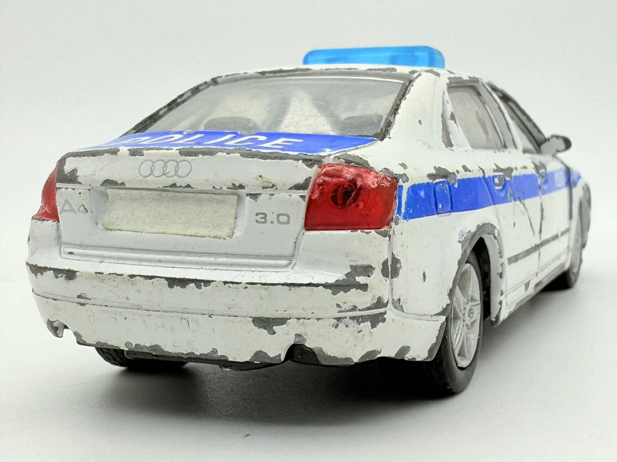 Audi A4 3.0, POLICJA, Welly, resoraki, die cast 1:43 – zdjęcie 5