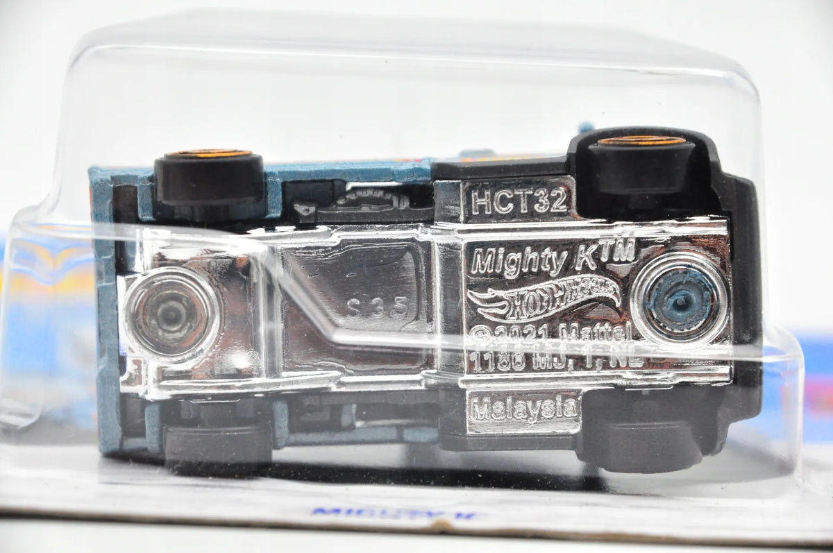 Mighty K Compact Kings Hot Wheels 2024 Niebieski 1:64 – zdjęcie 5
