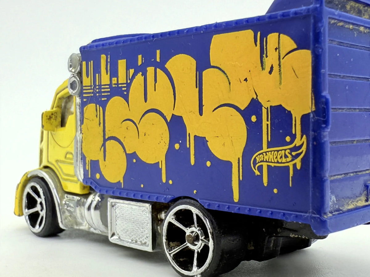 Hiway Hauler 2 Hot Wheels Żółty 1:64 – zdjęcie 5