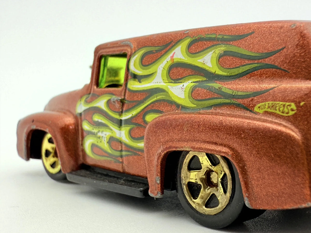 1956 Ford Hot Wheels Brązowy 1:64 – zdjęcie 5