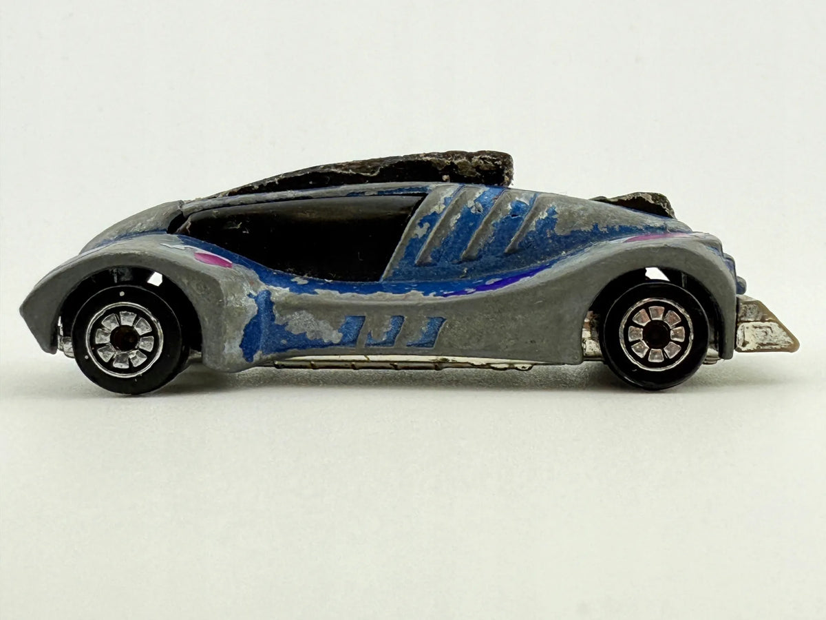 Futurystyczne Coupe Fast 111'S Kenner Niebieski 1:64 – zdjęcie 5