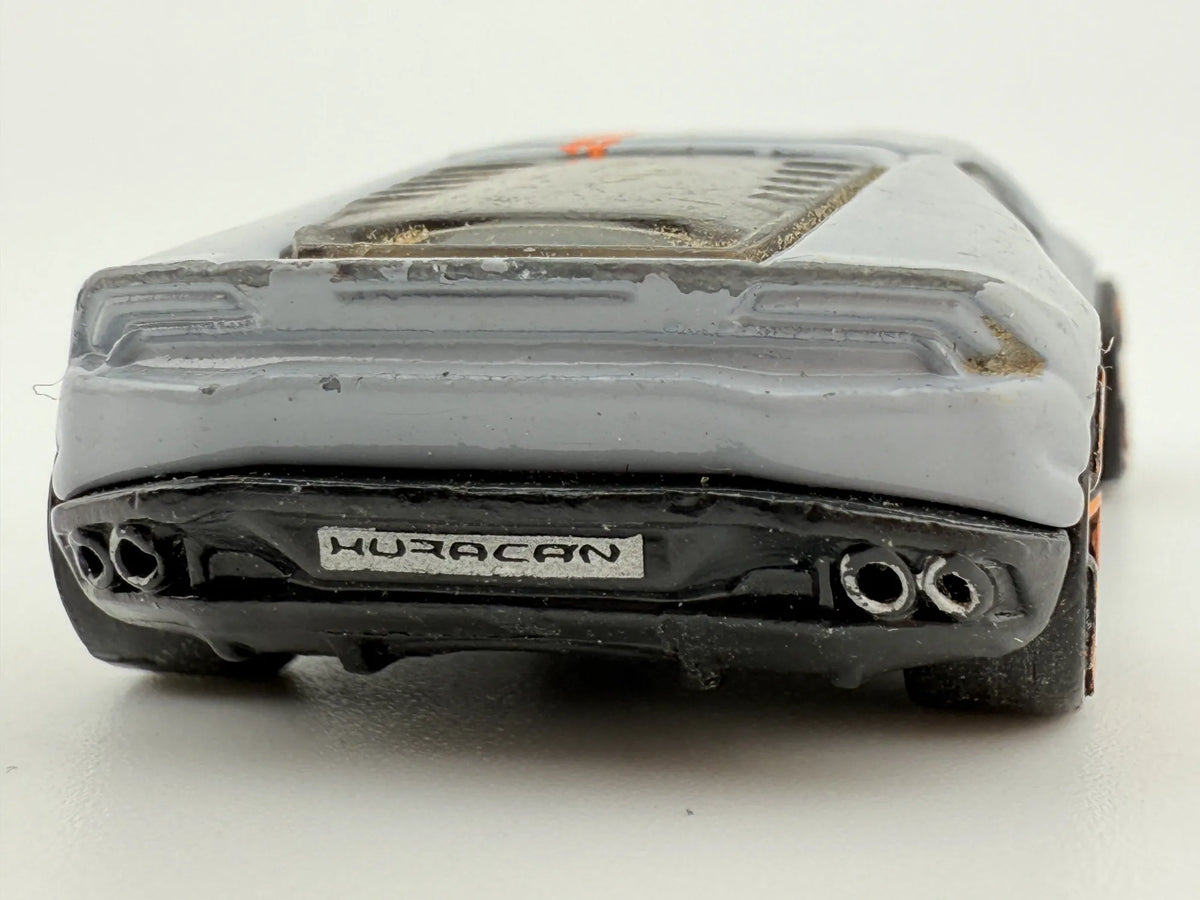 LAMBORGHINI HURACAN LP 610-4, Hot Wheels 2014, Die cast CFH19, Biały, 1:64, – zdjęcie 5