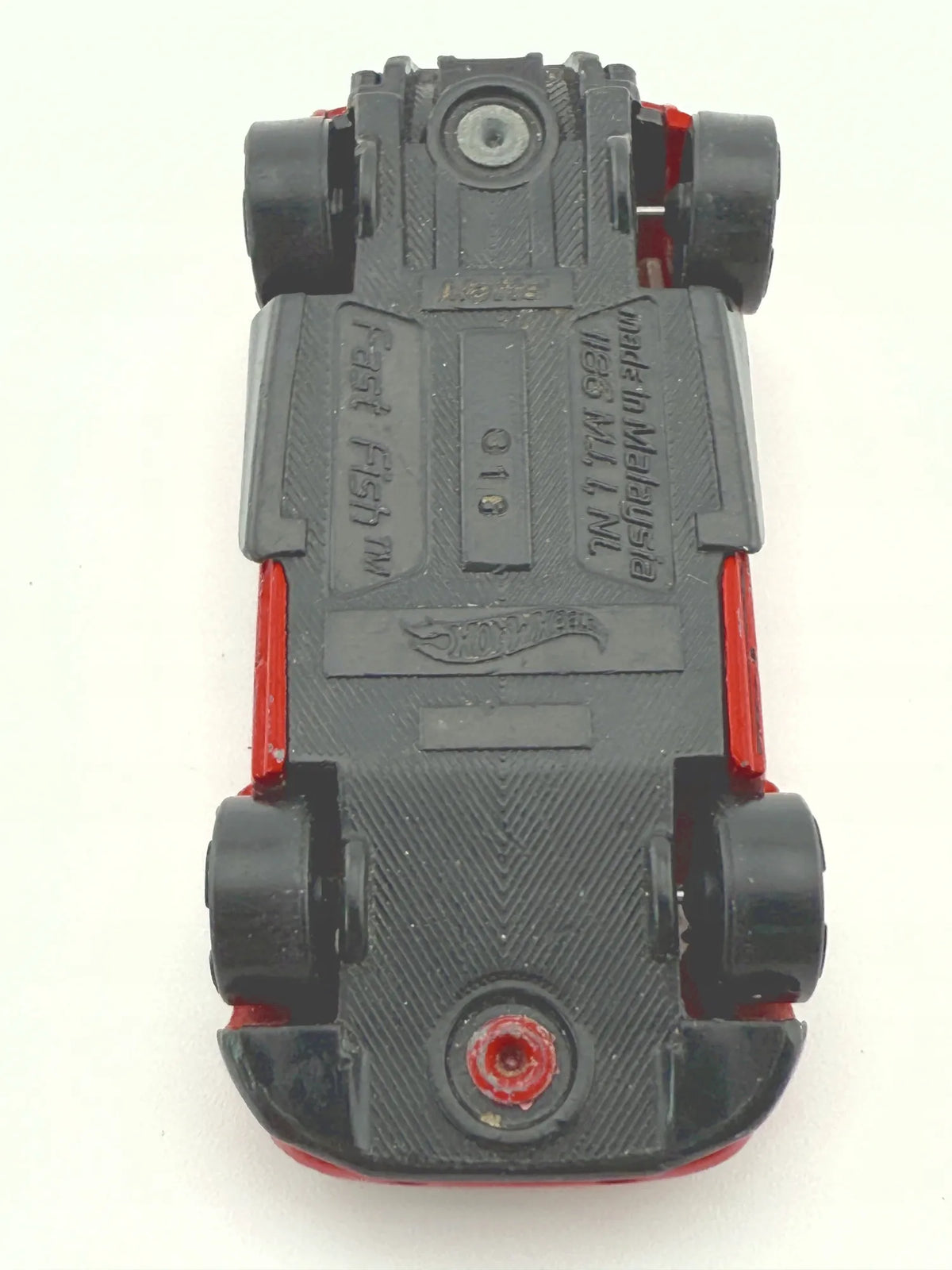 Fast Fish Mainline Hot Wheels 1986 Czerwony 1:64 – zdjęcie 5