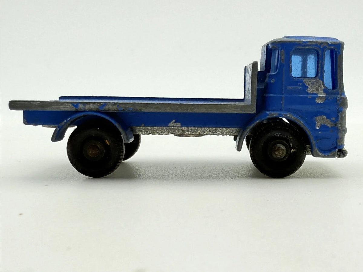 Site Hut Truck Matchbox Niebieski 1:87 Made in Anglia – zdjęcie 5