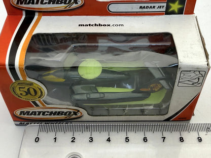 Samolot RADAR JET 50th Anniversary Matchbox 2002 Zielony 1:64 – zdjęcie 5