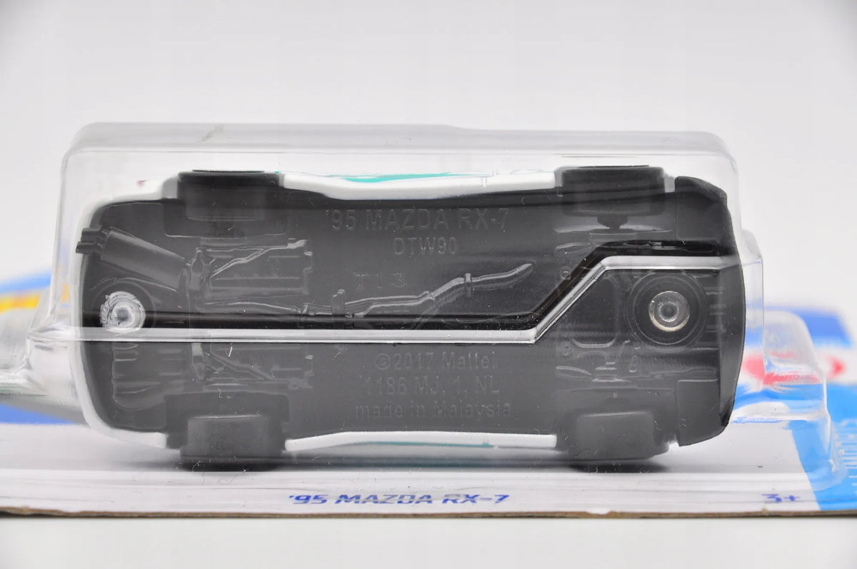 '95 MAZDA RX-7, Hot Wheels 2024, Die cast HTC46-N521, Biały, 1:64, Resoraki – zdjęcie 5