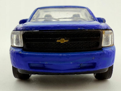 Chevrolet Silverado Majorette Niebieski 1:64 – zdjęcie 5