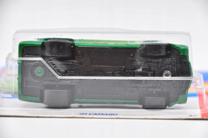 '81 Camaro THEN AND NOW Hot Wheels 2022 Zielony 1:64 – zdjęcie 5