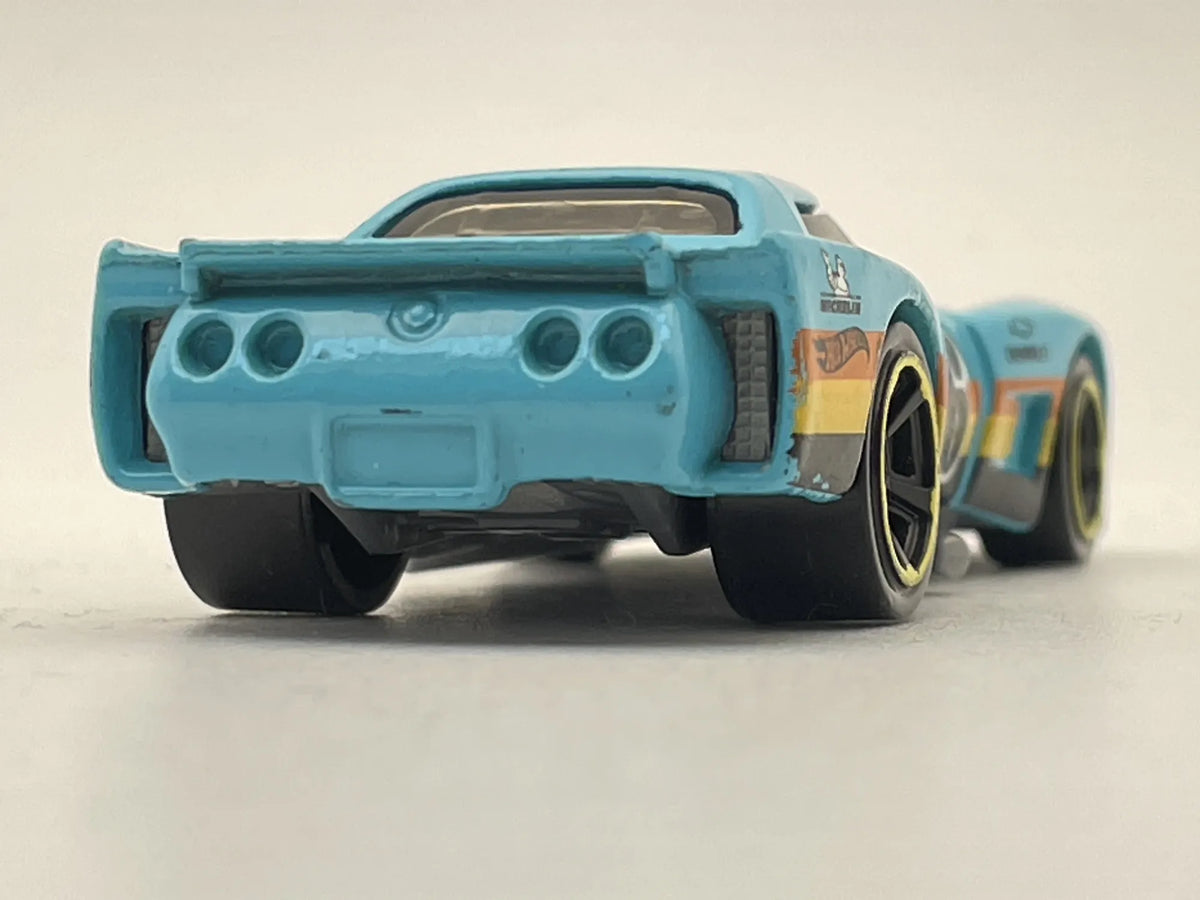 CHEVROLET CORVETTE, Hot Wheels 2012, Die cast W8304, Turkus. 1:64, Resoraki – zdjęcie 5