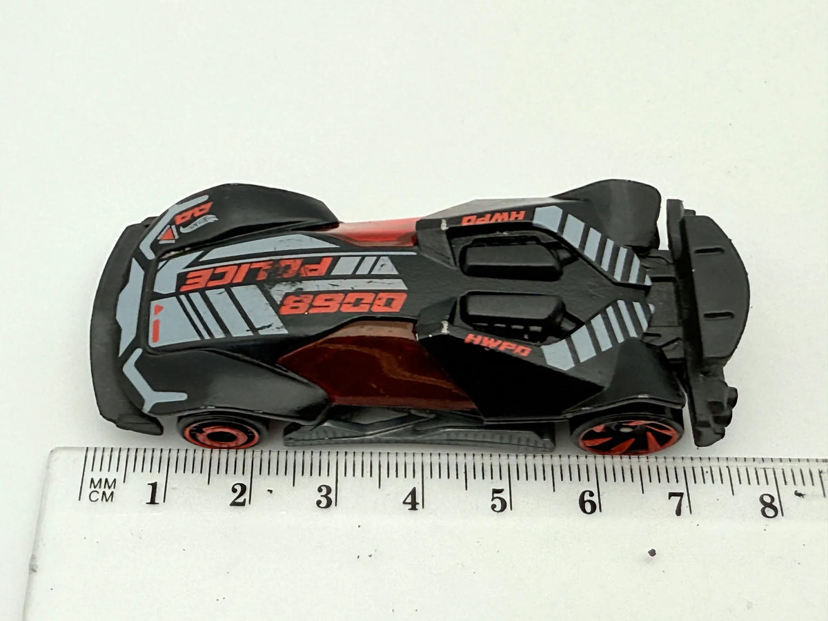 Cyber Speeder, Hot Wheels 2017 Hot Wheels Czarna 1:64 – zdjęcie 5