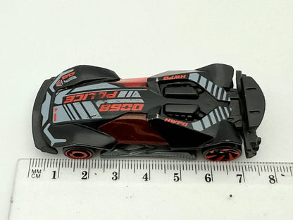 Cyber Speeder, Hot Wheels 2017 Hot Wheels Czarna 1:64 – zdjęcie 5