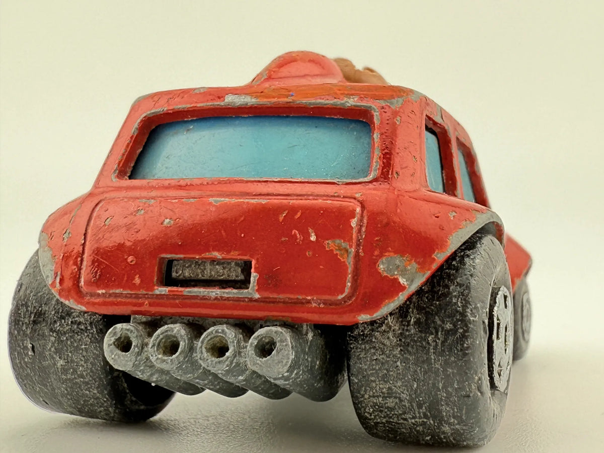 MINI HA HA, Matchbox 1975, Made in England, Die cast N 14, Czerwony, 1:64, – zdjęcie 5
