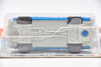 1969 CAMARO SS 396 Matchbox 2024 Niebieska 1:64 – zdjęcie 5