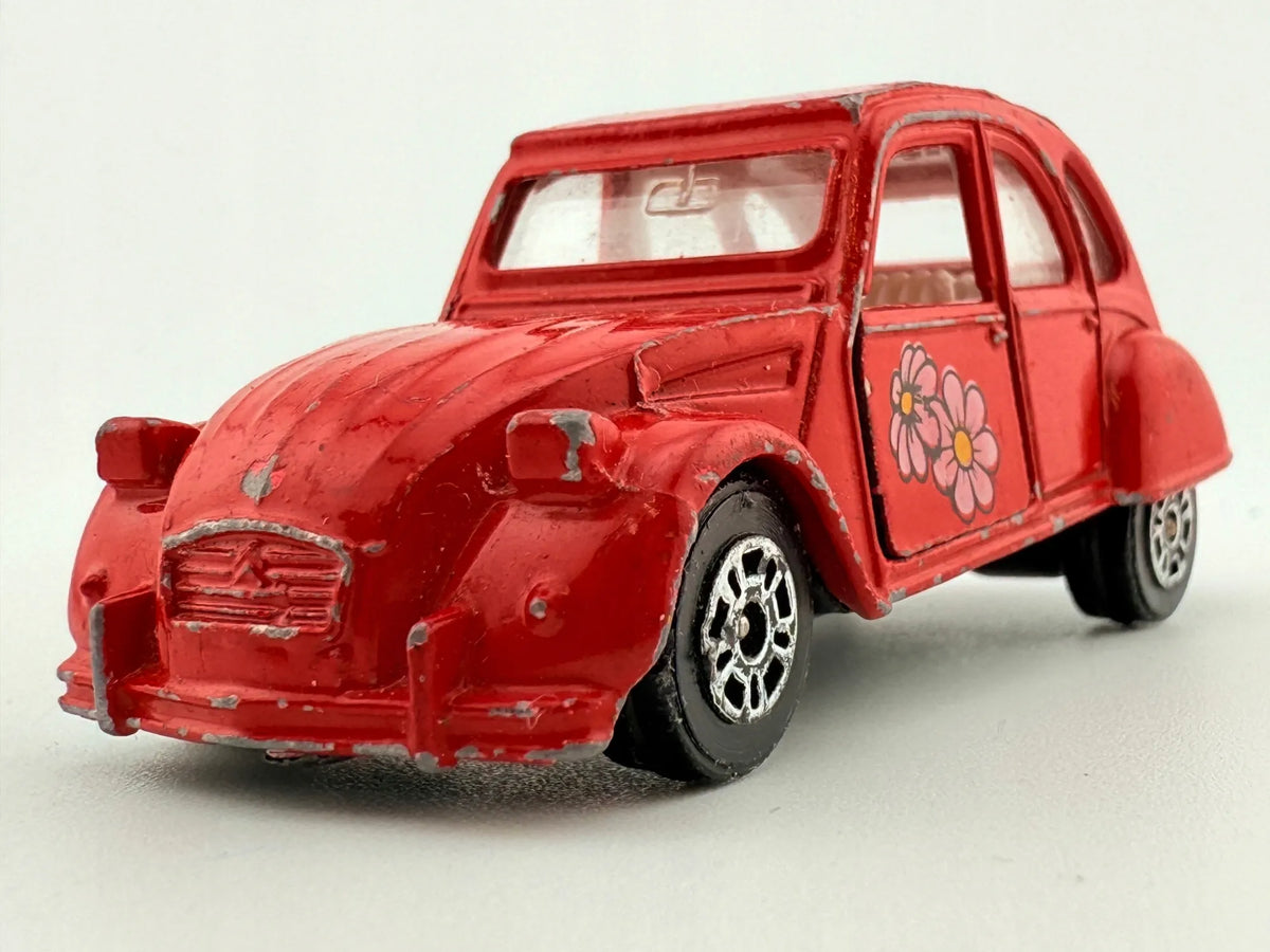 Citroen 2Cv6 Corgi Czerwony 1:43 Made in Gt Britain – zdjęcie 5