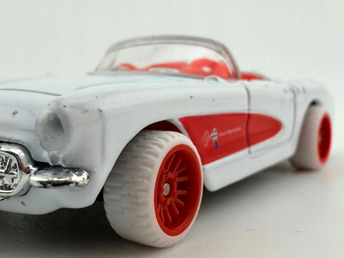 1957 Corvette Welly Biały – zdjęcie 5