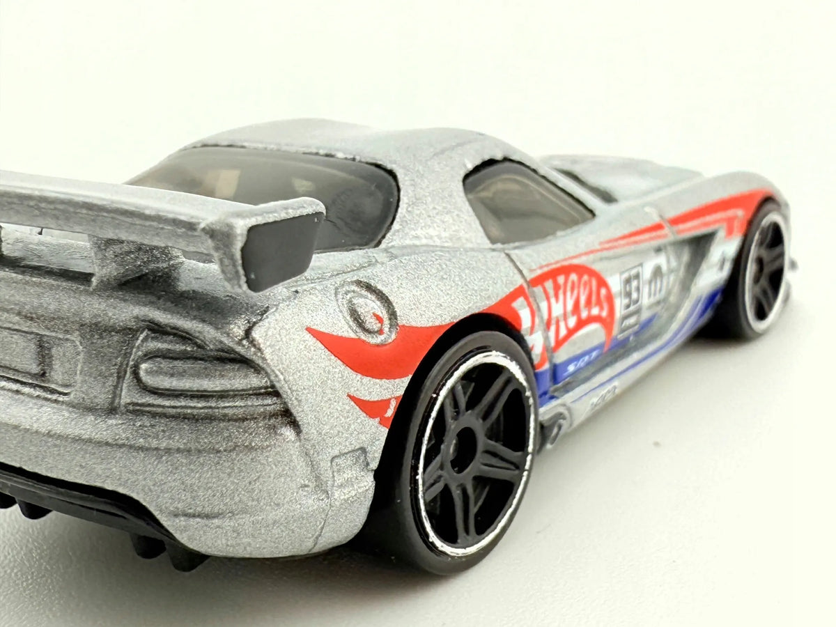 DODGE VIPER SRT10 ACR, Hot Wheels, Resoraki, Die cast R0939, Srebrny, 1:64 – zdjęcie 5