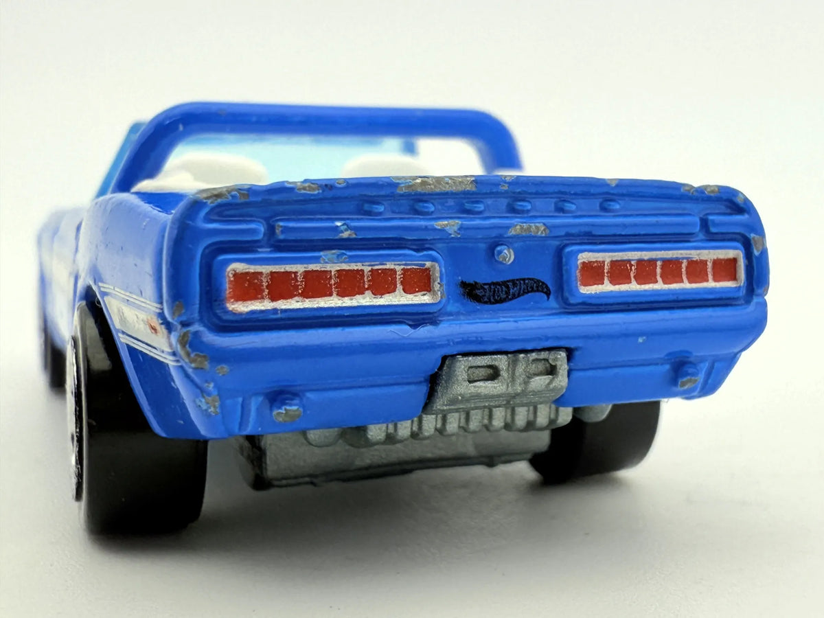 69 Shelby Gt-500 Hot Wheels Niebieski 1:64 – zdjęcie 5