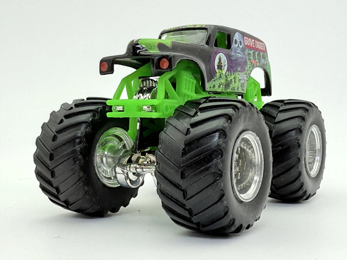 Grave Digger Hot Wheels Czarny 1:64 – zdjęcie 5