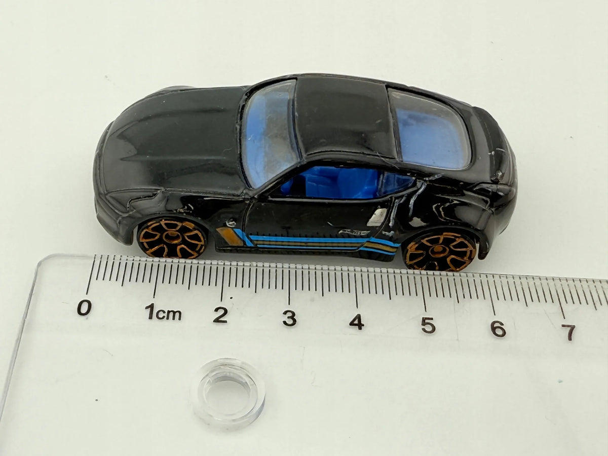 Nissan 370Z Mainline Hot Wheels 2009 Czarny 1:64 – zdjęcie 5