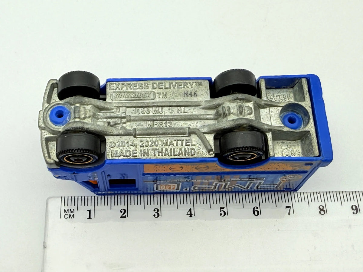 Express Delivery Matchbox Niebieski 1:64 – zdjęcie 5