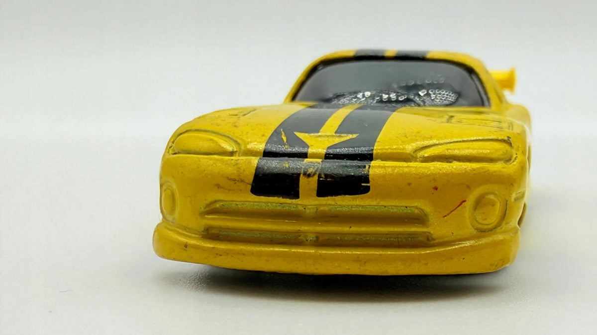 1998 Dodge Viper Gts Maisto 2003 Żółty 1:64 – zdjęcie 5
