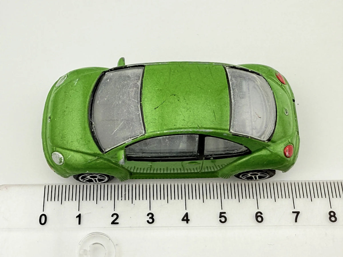 VW NEW BEETLE, Realtoy, Die cast 163526, Zielony, 1:60, Resoraki – zdjęcie 6